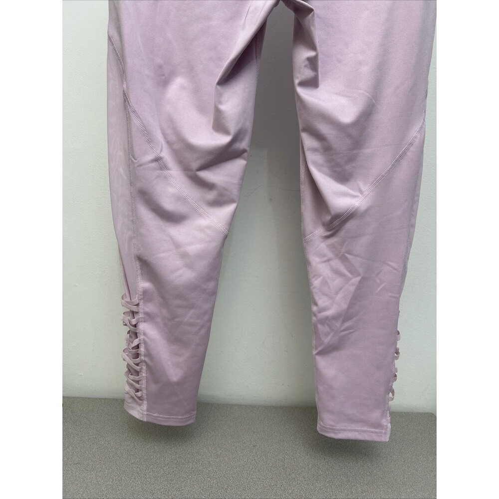 Tek Gear DryTEK Work‎ Out Gear Leggings, Lilac, with Pockets, Weaving, Womens XL - Picture 6 of 10
